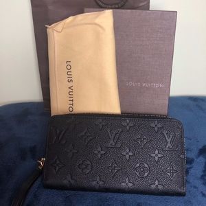 Louis Vuitton Zippy Wallet M.Emp. Noir M60571